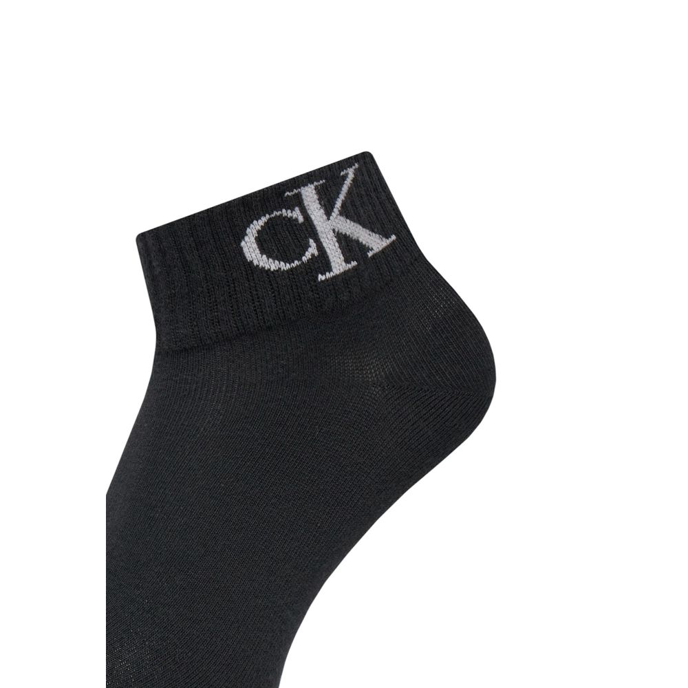 Calvin Klein Jeans Black Cotton Sock LUNESCAPE