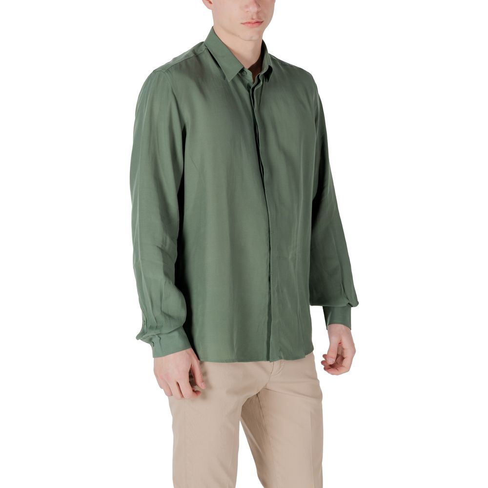 Antony Morato Bicolor Lyocell Dress Shirt