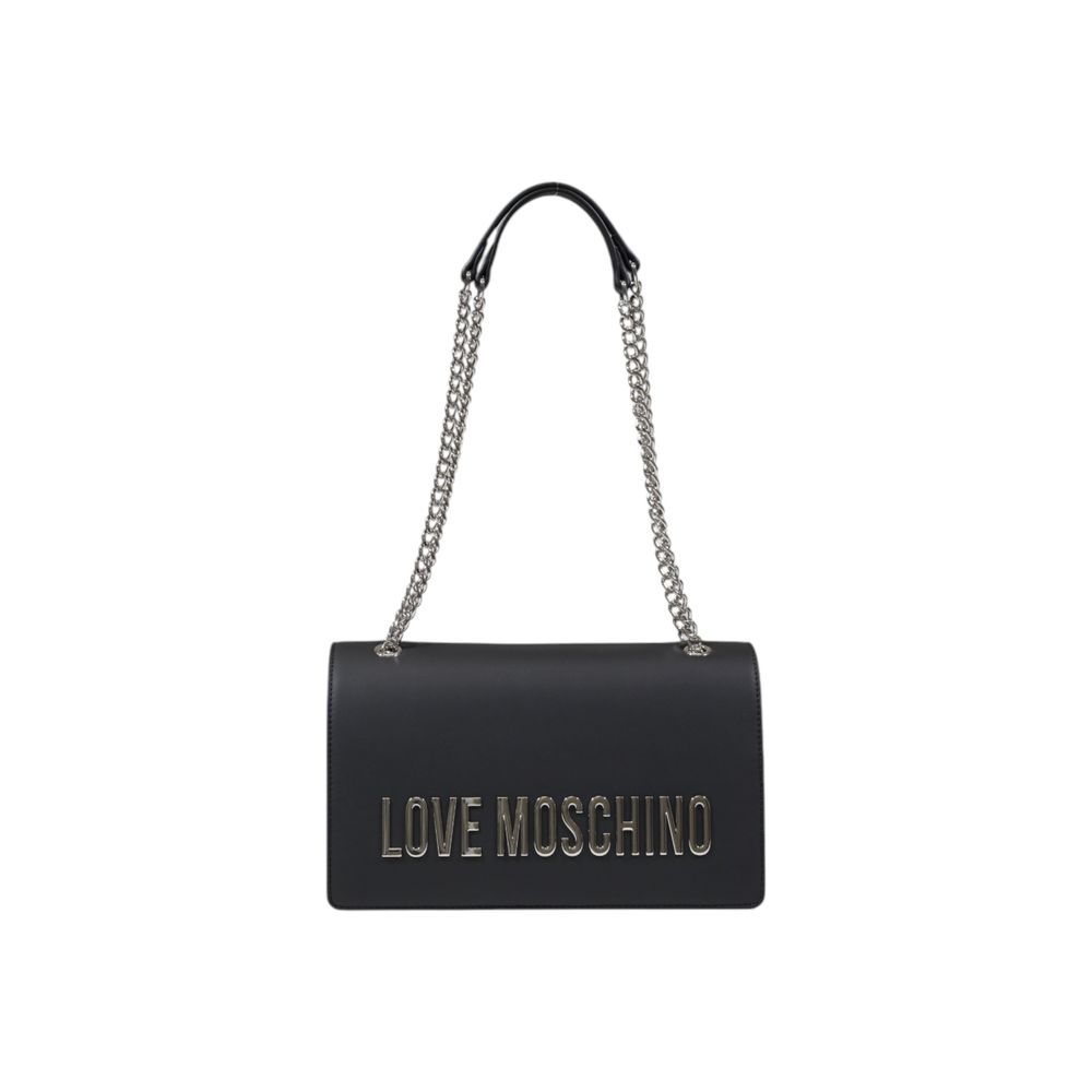 Love Moschino Gray Polyethylene Handbag LUNESCAPE