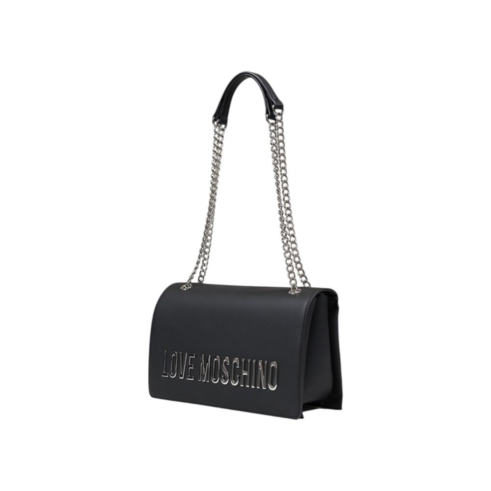 Love Moschino Gray Polyethylene Handbag LUNESCAPE