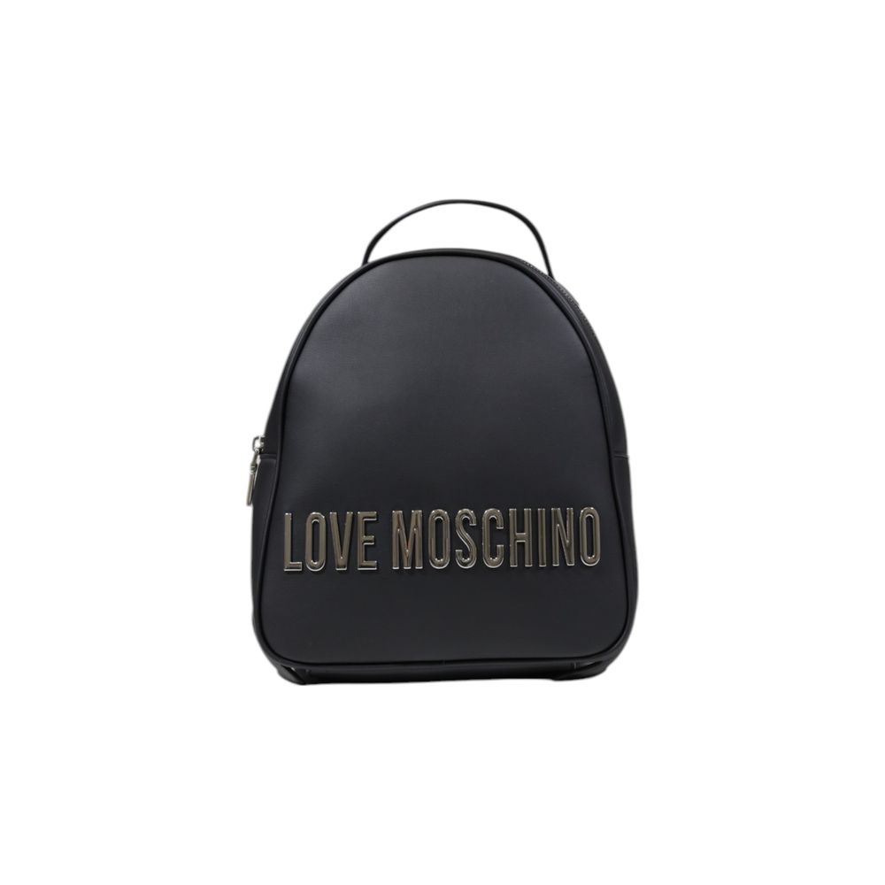 Love Moschino Black Polyethylene Backpack LUNESCAPE