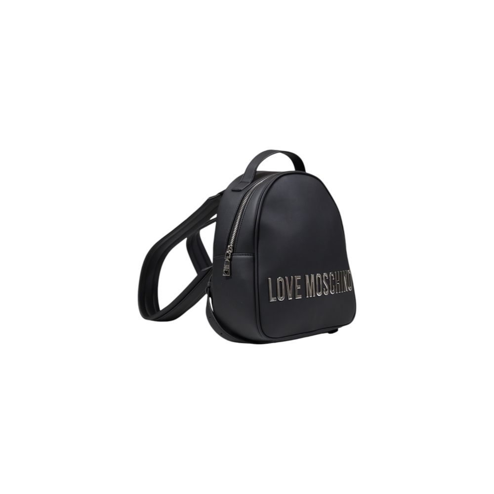 Love Moschino Black Polyethylene Backpack LUNESCAPE