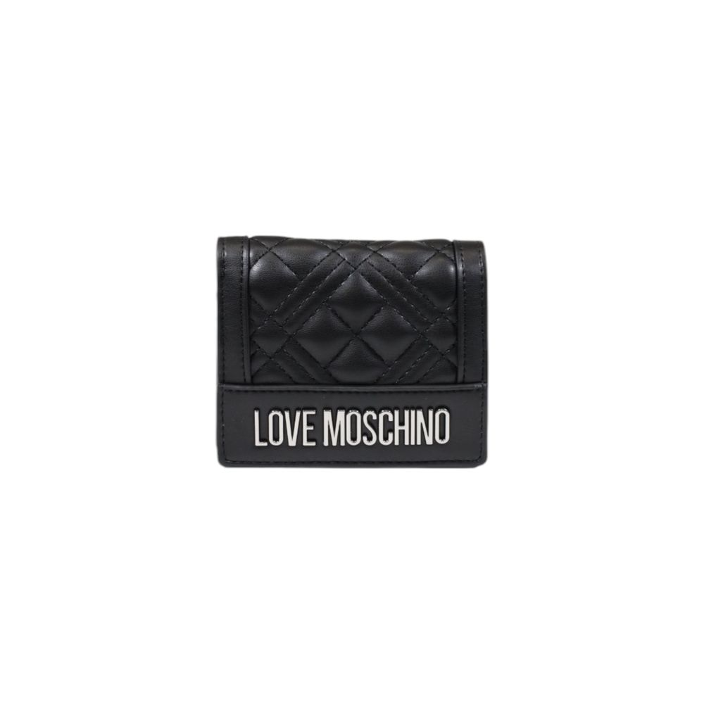 Love Moschino Black Polyethylene Wallet LUNESCAPE