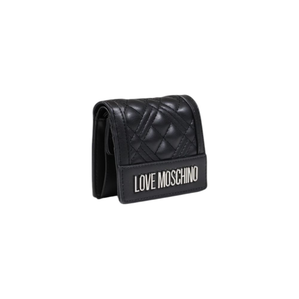 Love Moschino Black Polyethylene Wallet LUNESCAPE
