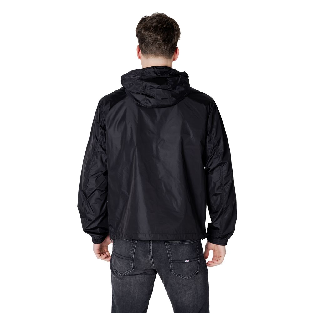 Armani Exchange Black Polyamide Jackets & Coat LUNESCAPE