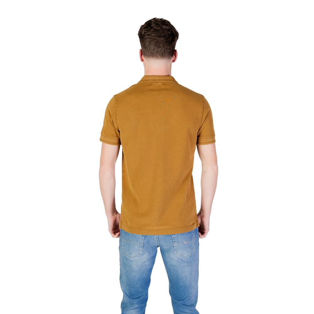 Replay Bronze Cotton Polo Shirt LUNESCAPE