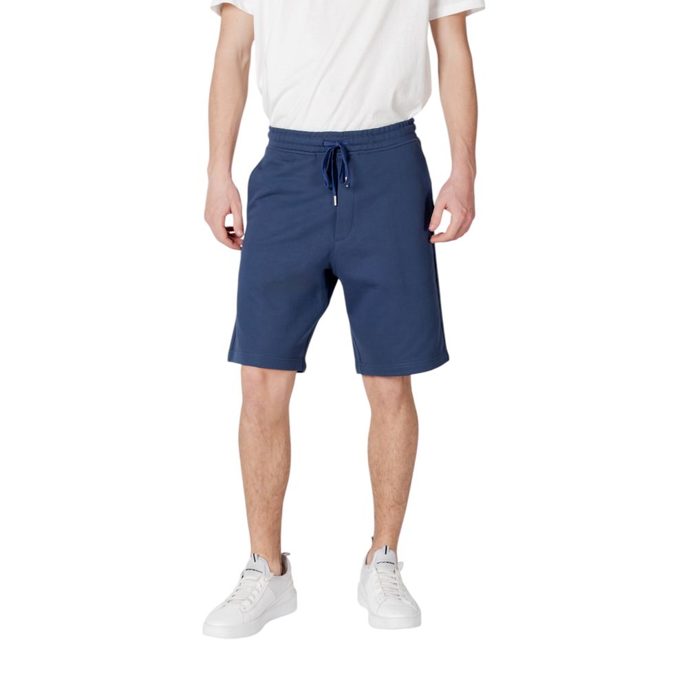 Replay Blue Cotton Bermuda LUNESCAPE