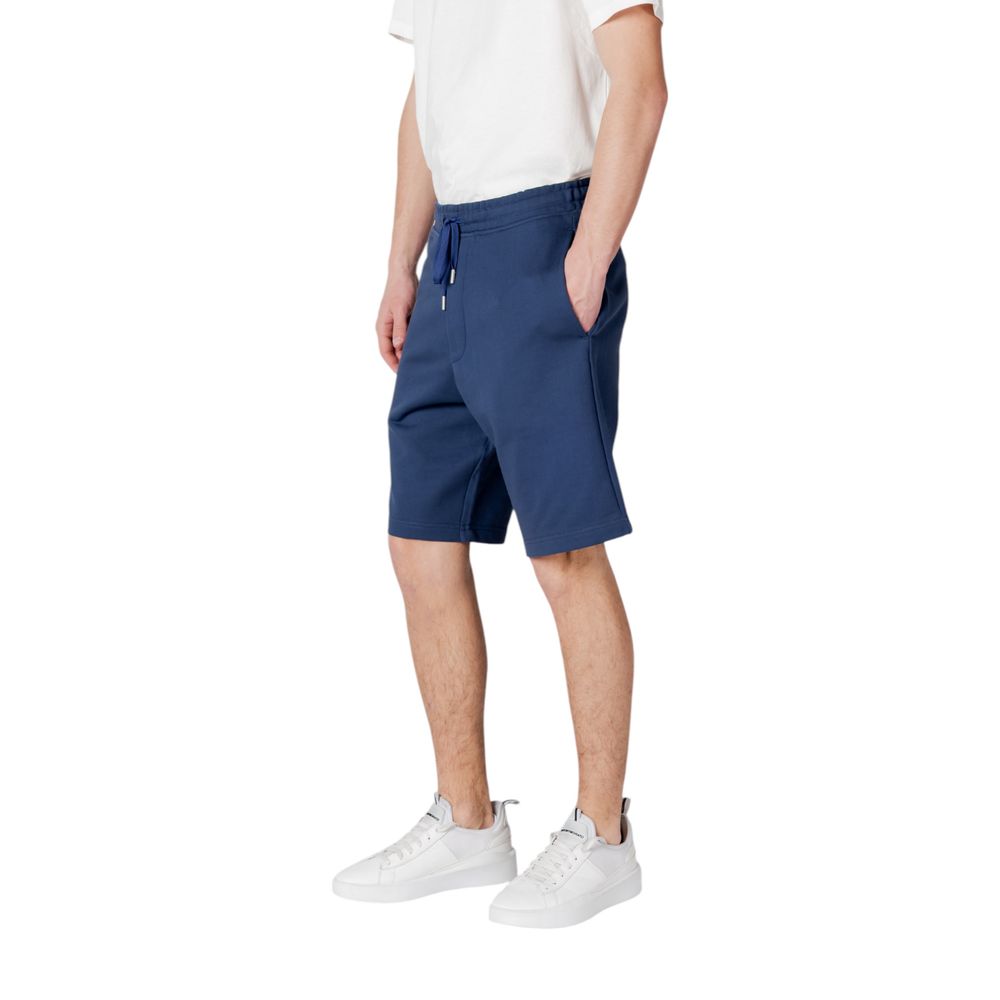 Replay Blue Cotton Bermuda LUNESCAPE
