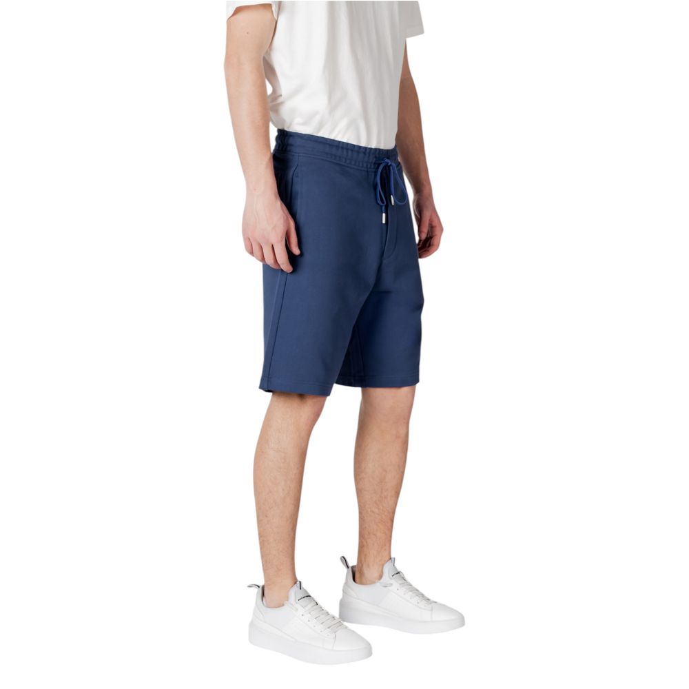 Replay Blue Cotton Bermuda LUNESCAPE