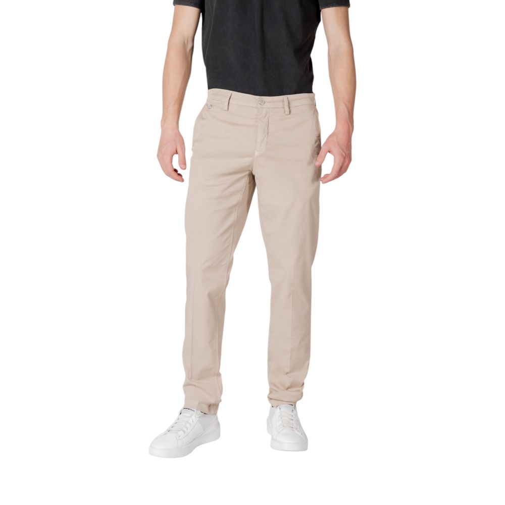 Replay Beige Cotton Pant LUNESCAPE