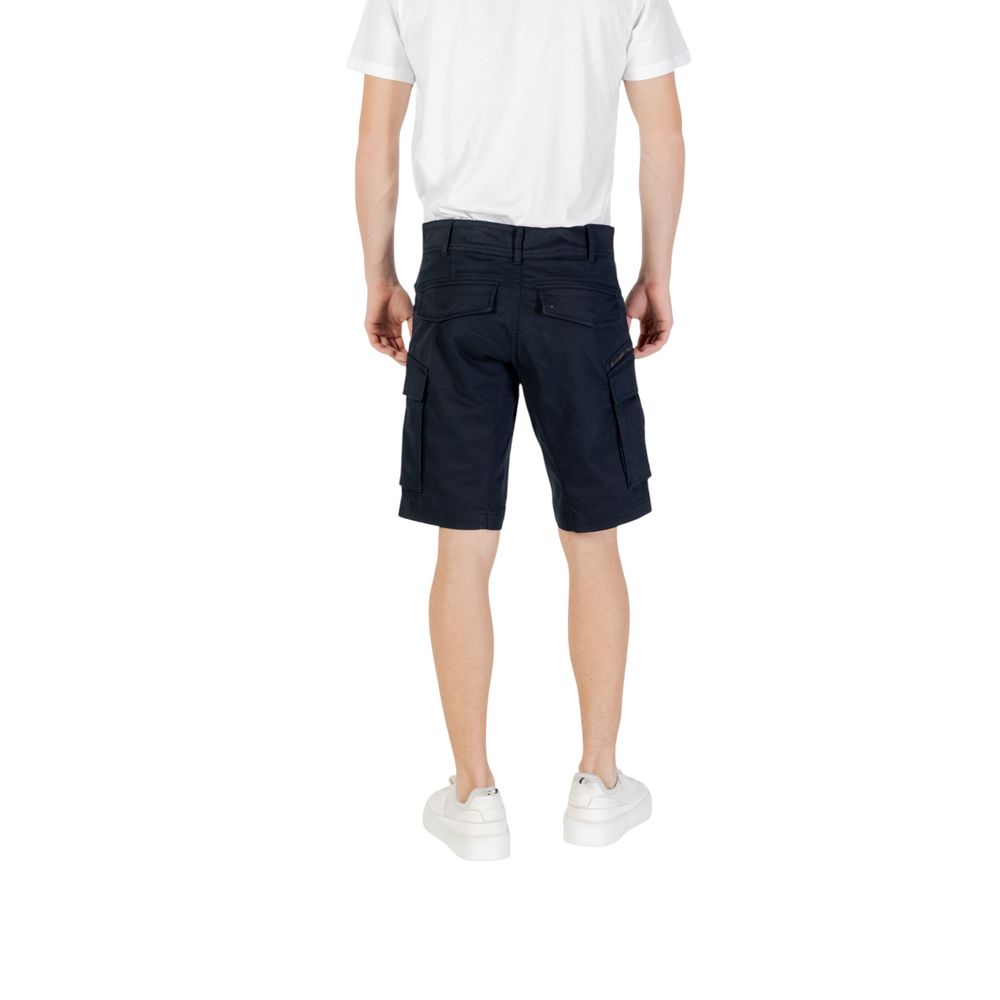Replay Blue Cotton Bermuda LUNESCAPE