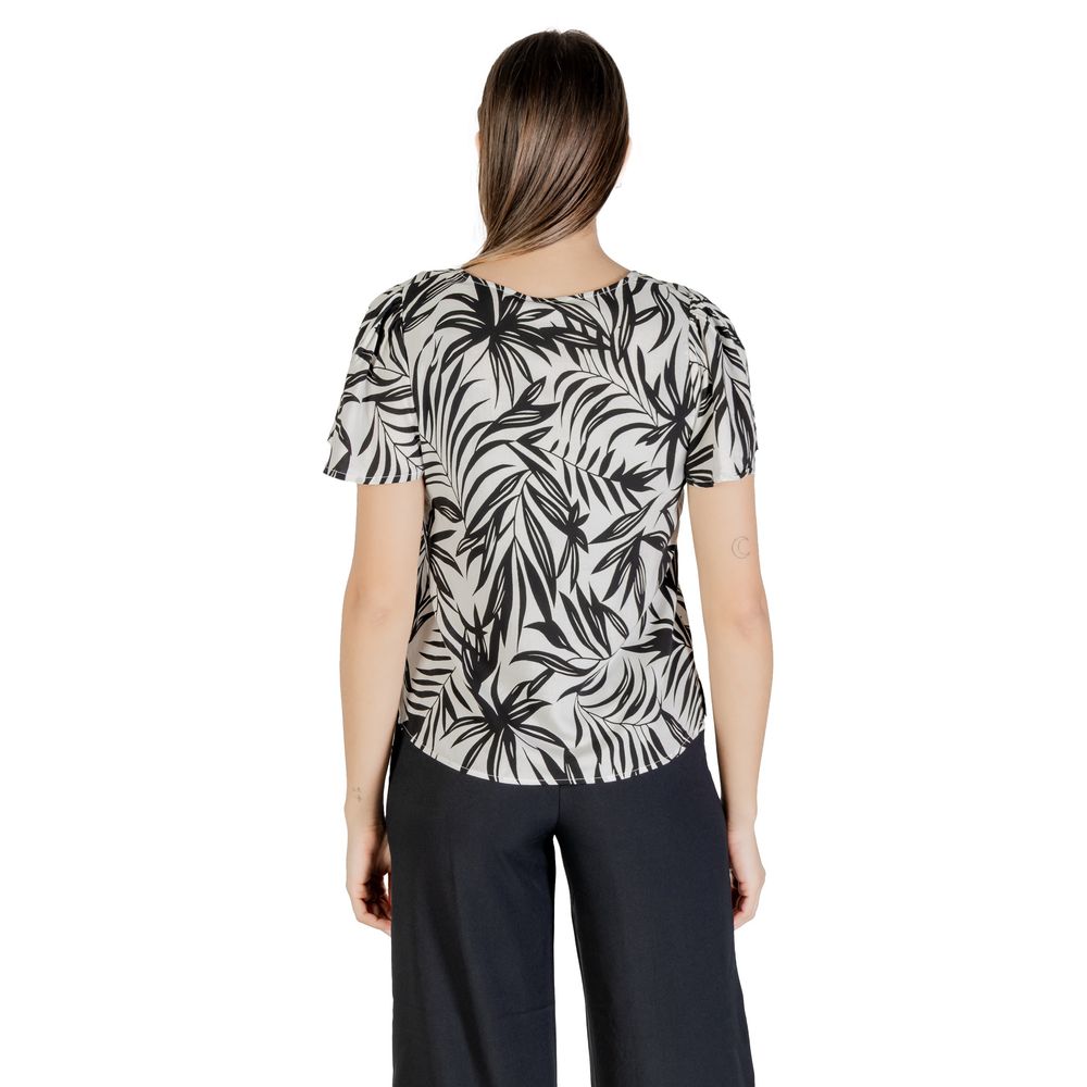 Vero Moda White Viscose Blouse LUNESCAPE