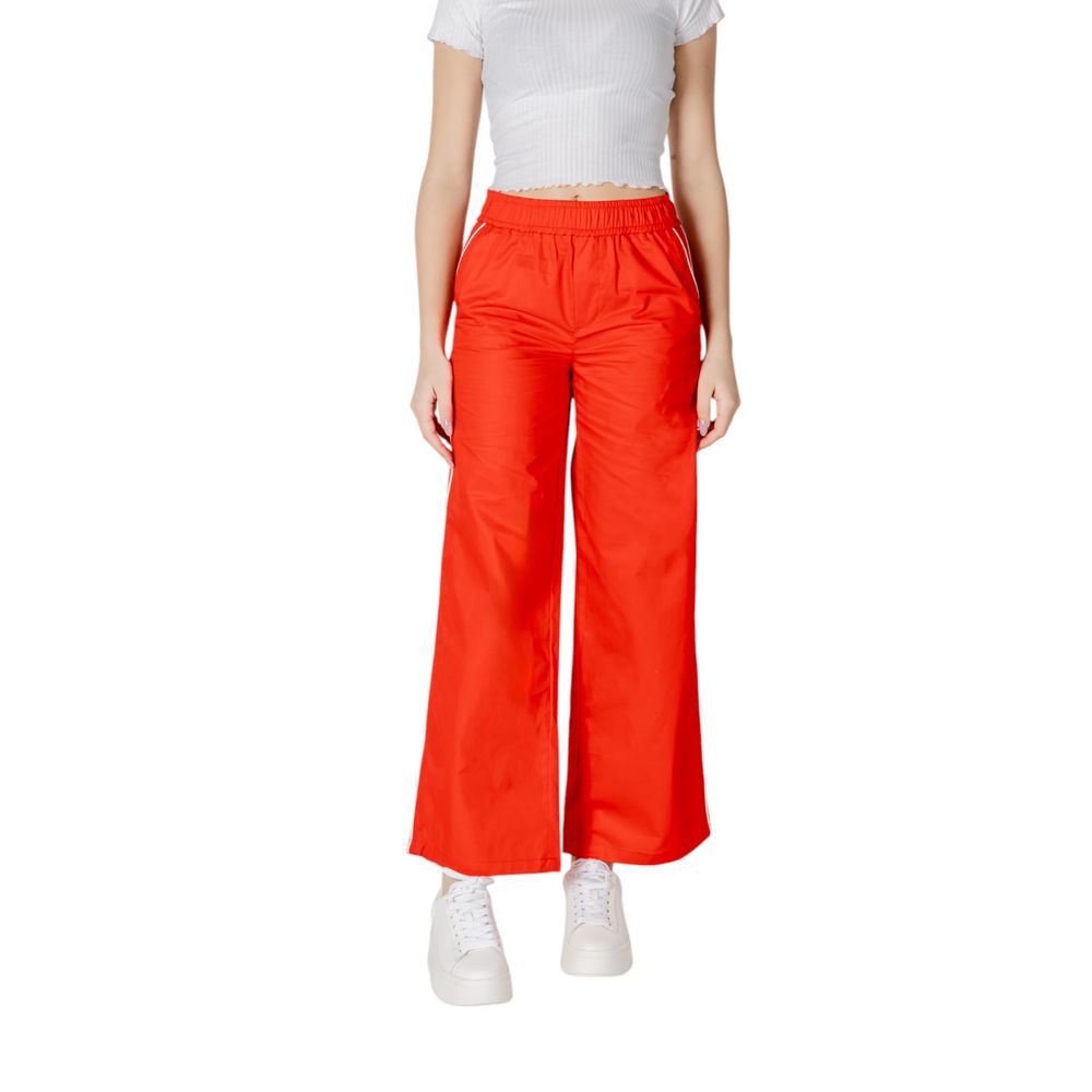 Only Red Cotton Pant LUNESCAPE