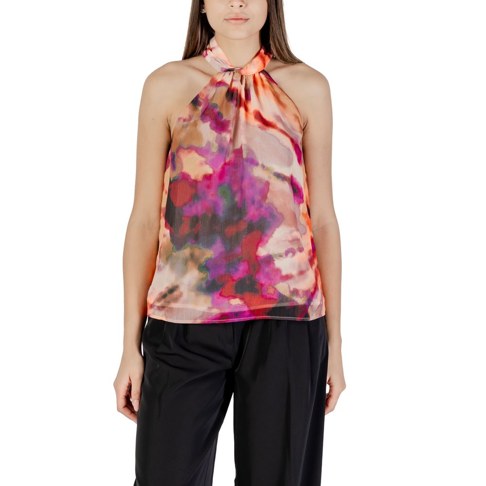 Morgan De Toi Pink Recycled Polyester Blouse LUNESCAPE