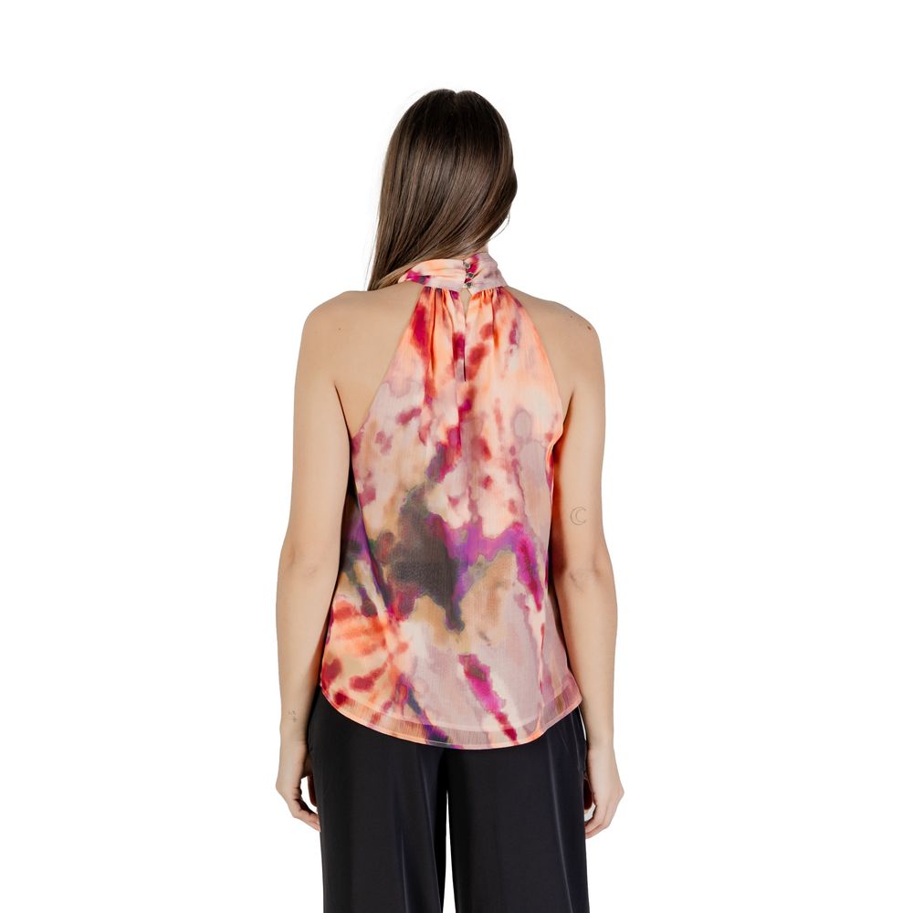 Morgan De Toi Pink Recycled Polyester Blouse LUNESCAPE