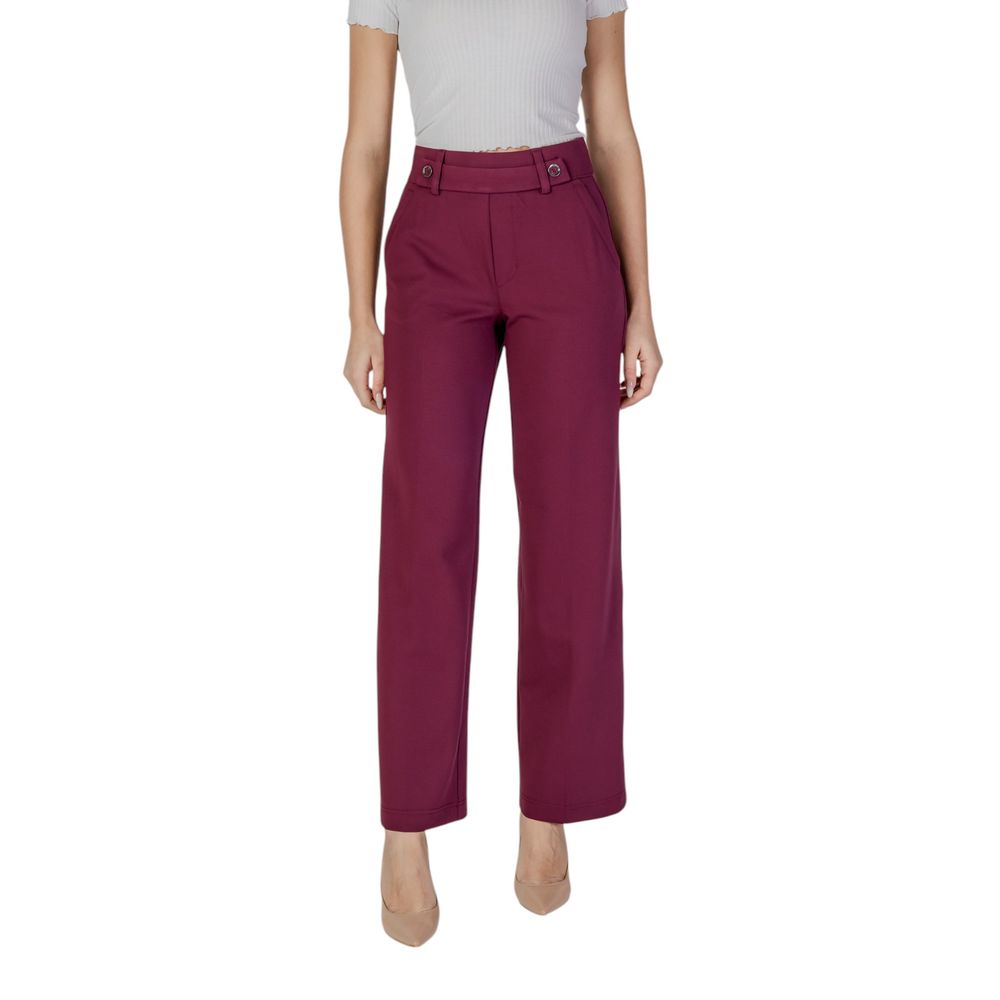 Street One Purple Viscose Pant LUNESCAPE