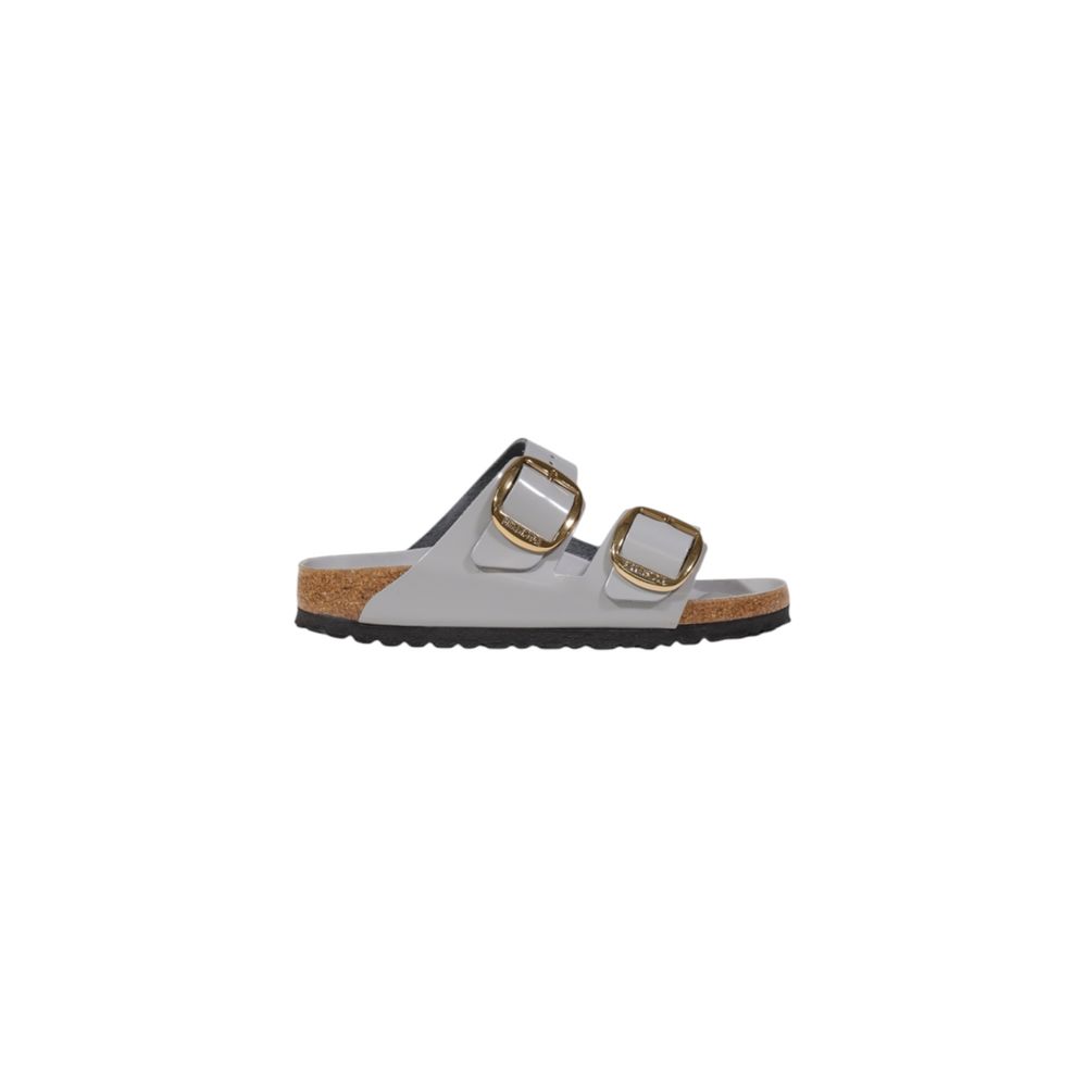 Birkenstock Gray Leather Slipper LUNESCAPE