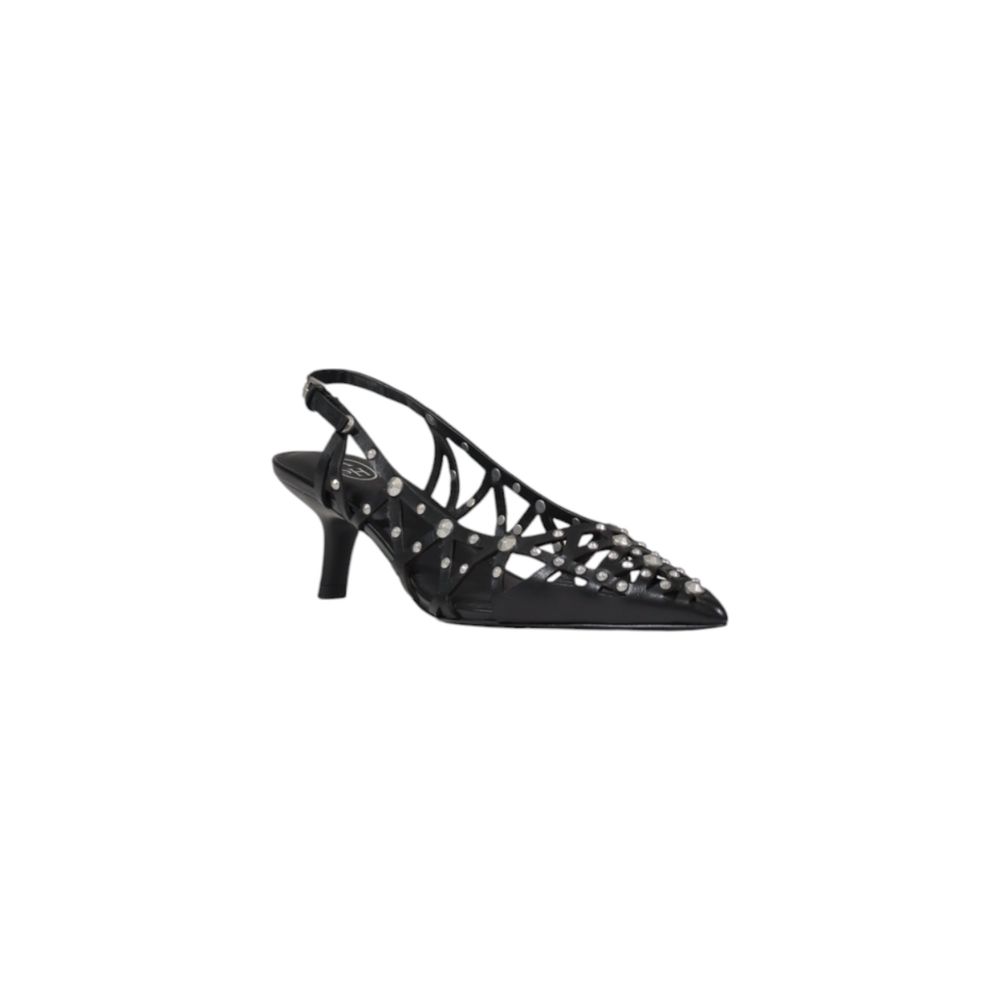 ASH Black Leather High Heel LUNESCAPE
