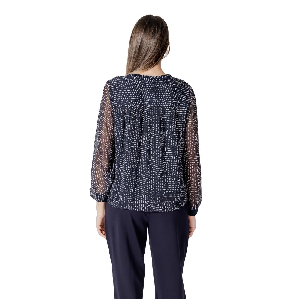 Street One Blue Polyester Blouse LUNESCAPE