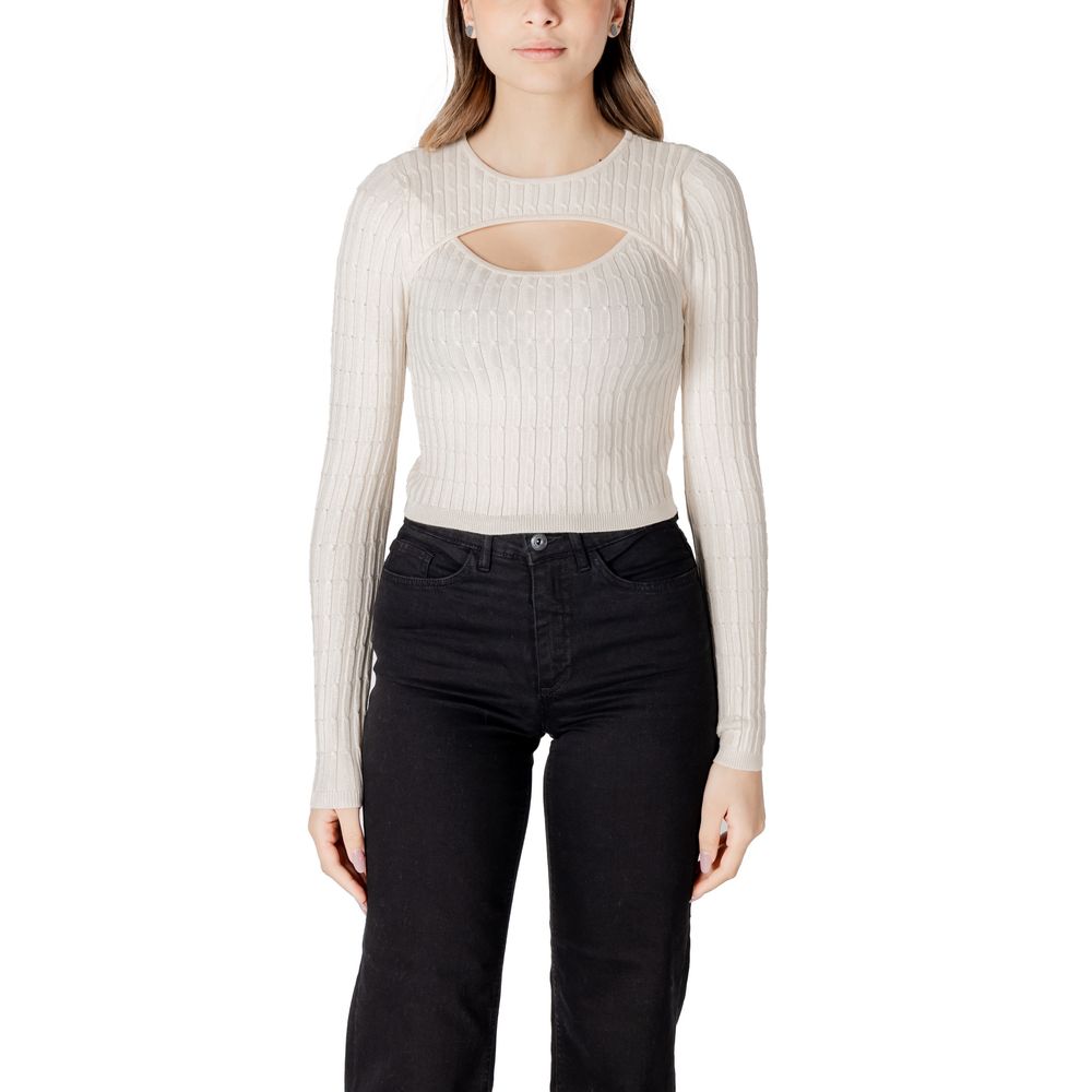 Only Beige Marabou Sportswear LUNESCAPE