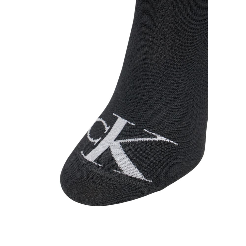Calvin Klein Jeans Black Cotton Sock LUNESCAPE