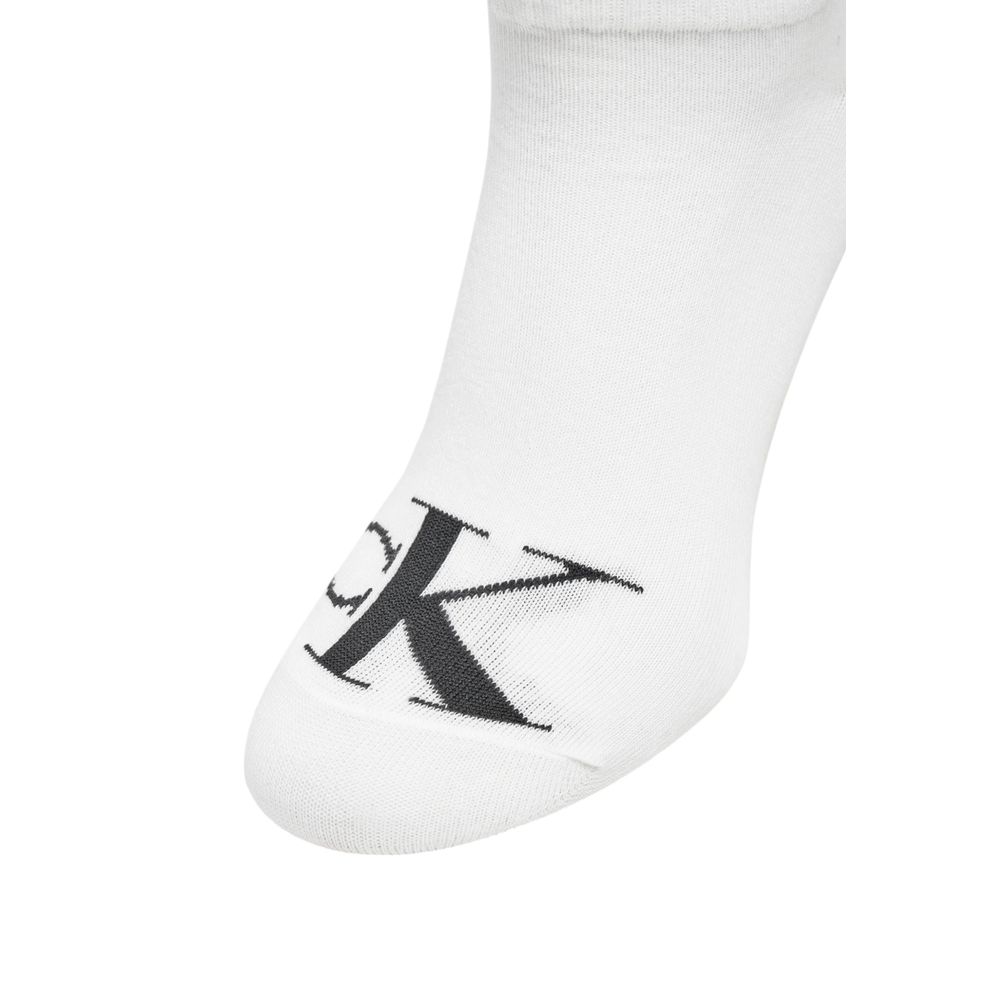 Calvin Klein Jeans White Cotton Sock LUNESCAPE