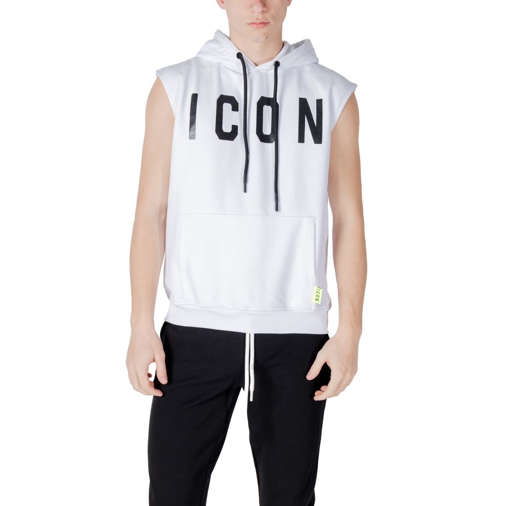 Icon White Cotton Hoody LUNESCAPE