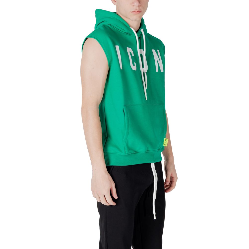 Icon Green Cotton Hoody LUNESCAPE