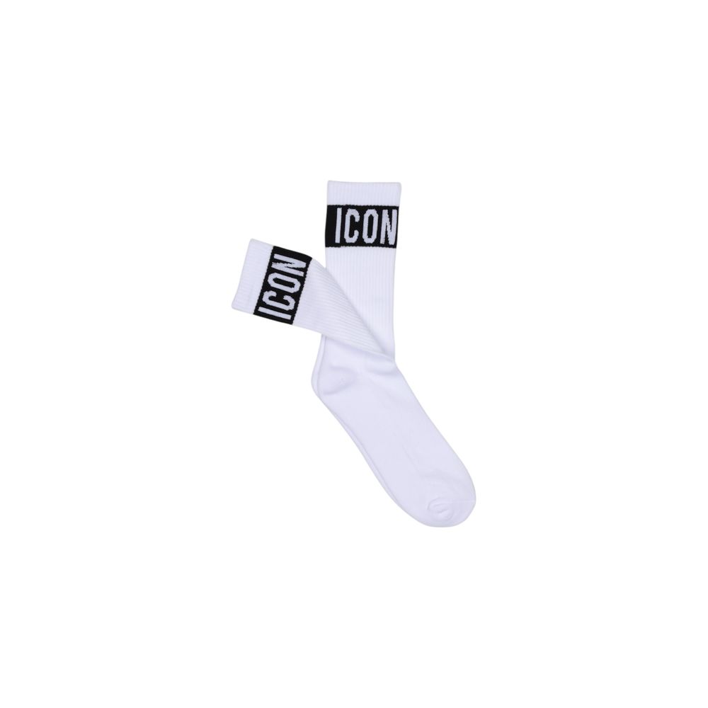 Icon White Cotton Sock LUNESCAPE