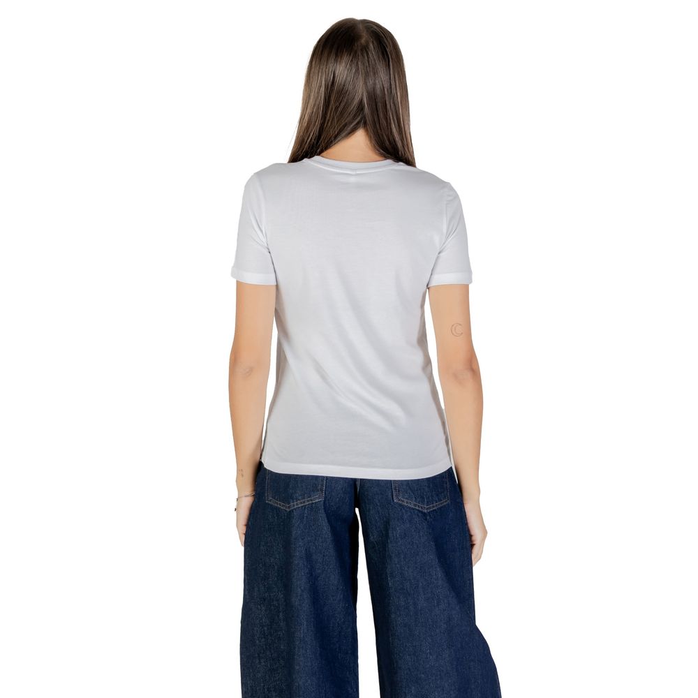 Only Bicolor Cotton T-Shirt LUNESCAPE