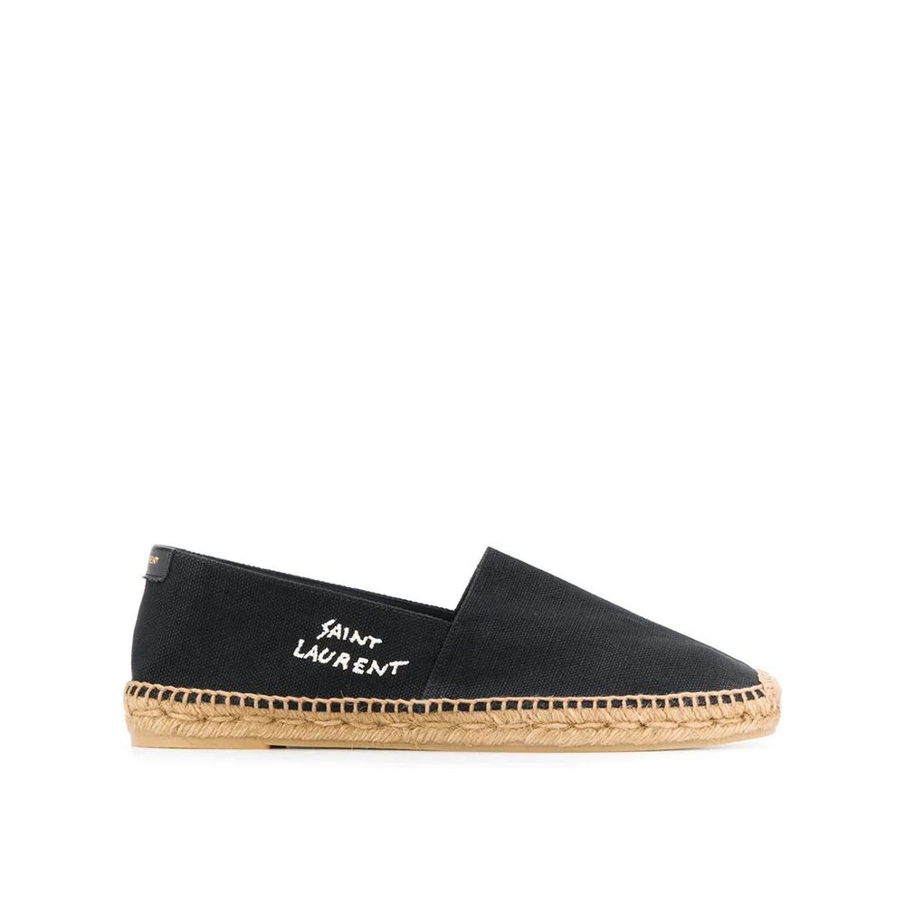Saint Laurent Canvas Logo Espadrilles LUNESCAPE