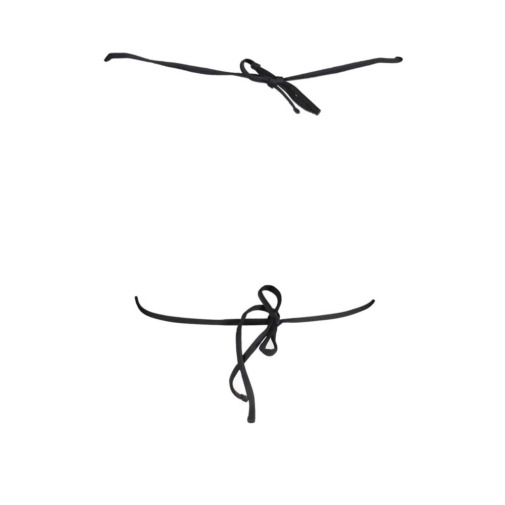 Karl Lagerfeld Black Elastane Swimwear LUNESCAPE