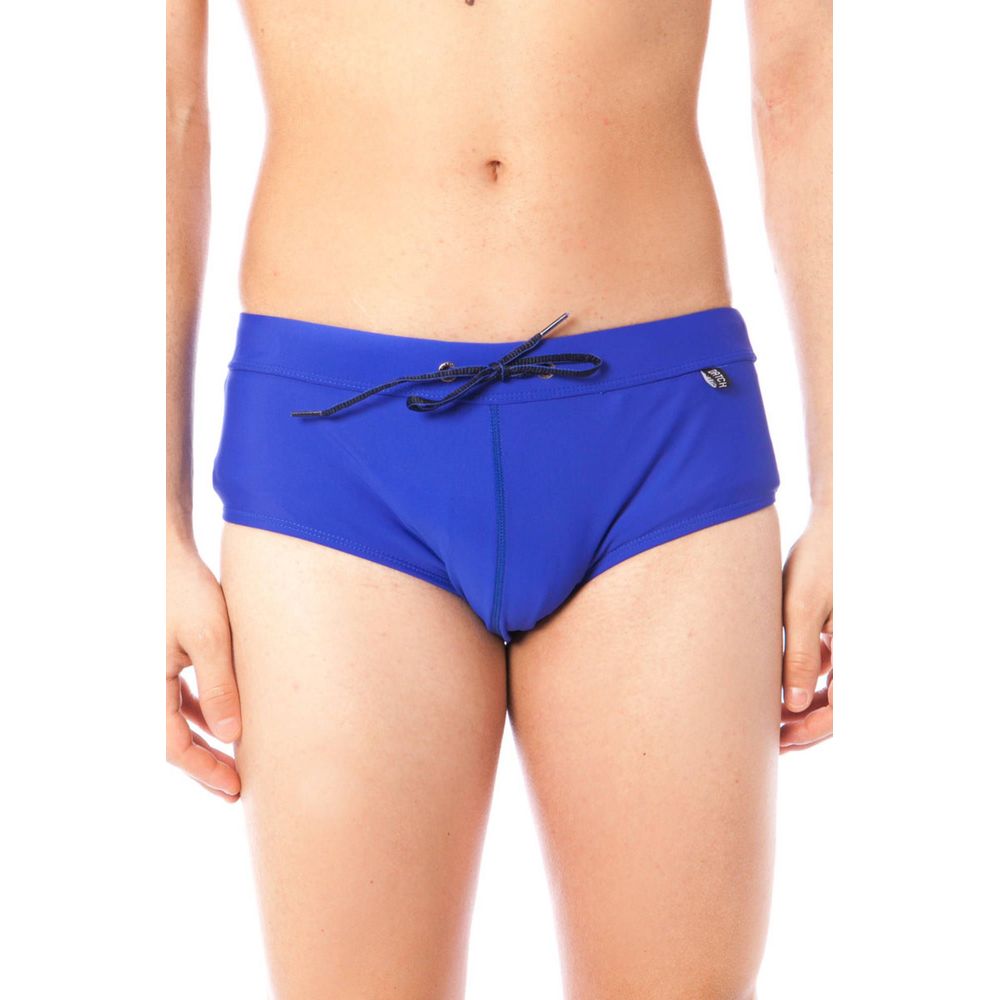 Datch Blue Elastane Swimwear LUNESCAPE