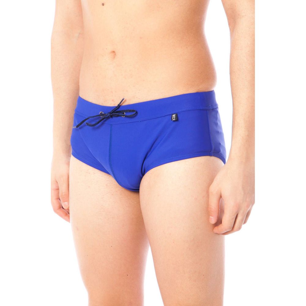 Datch Blue Elastane Swimwear LUNESCAPE