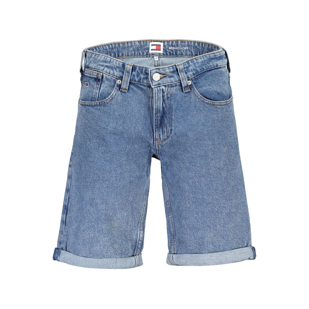 Tommy Hilfiger Blue Cotton Short LUNESCAPE