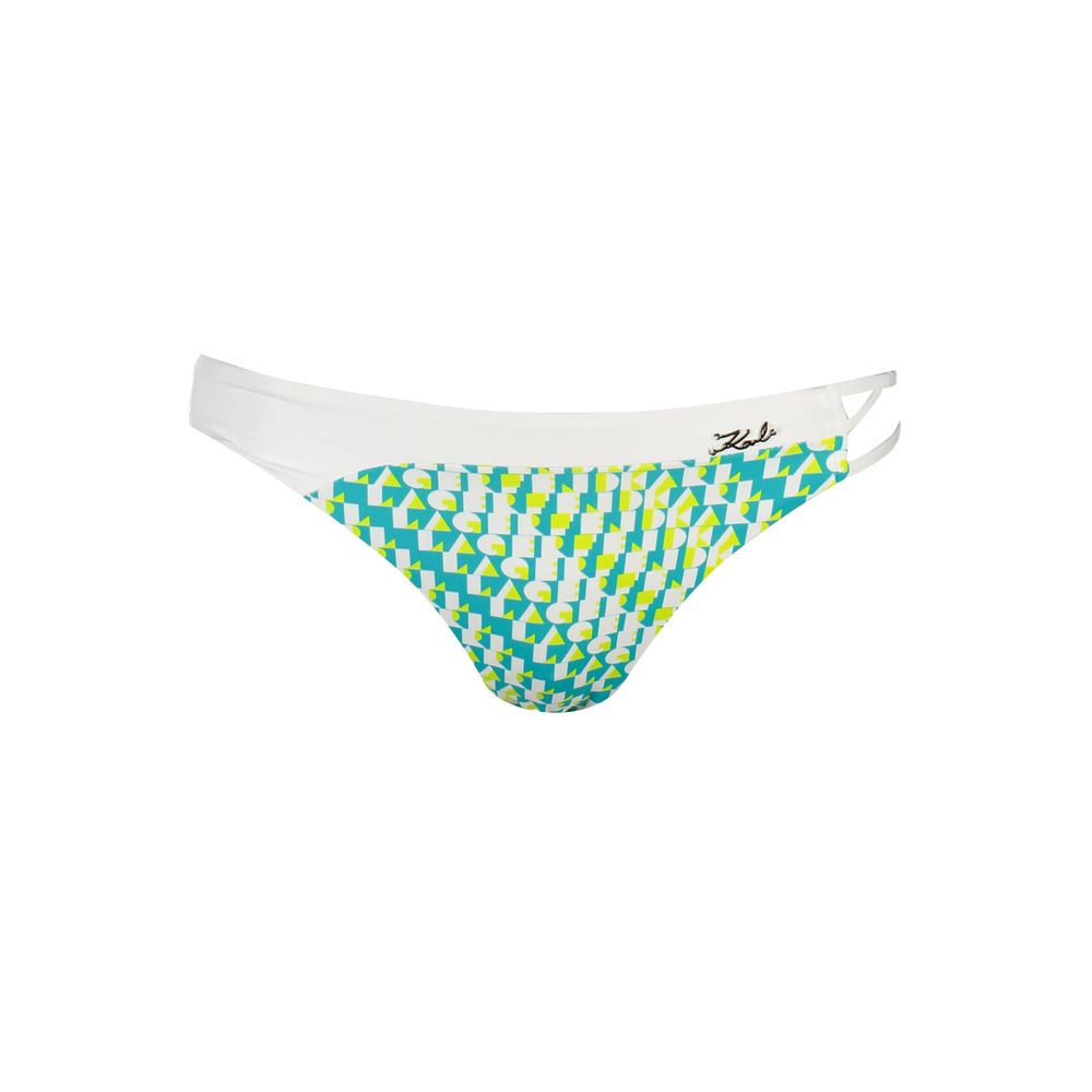 Karl Lagerfeld Green Elastane Swimwear LUNESCAPE