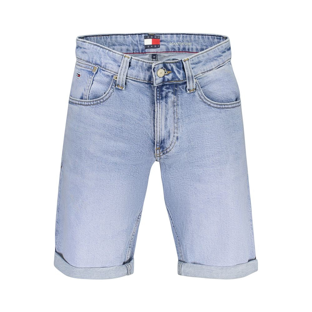 Tommy Hilfiger Blue Cotton Short LUNESCAPE