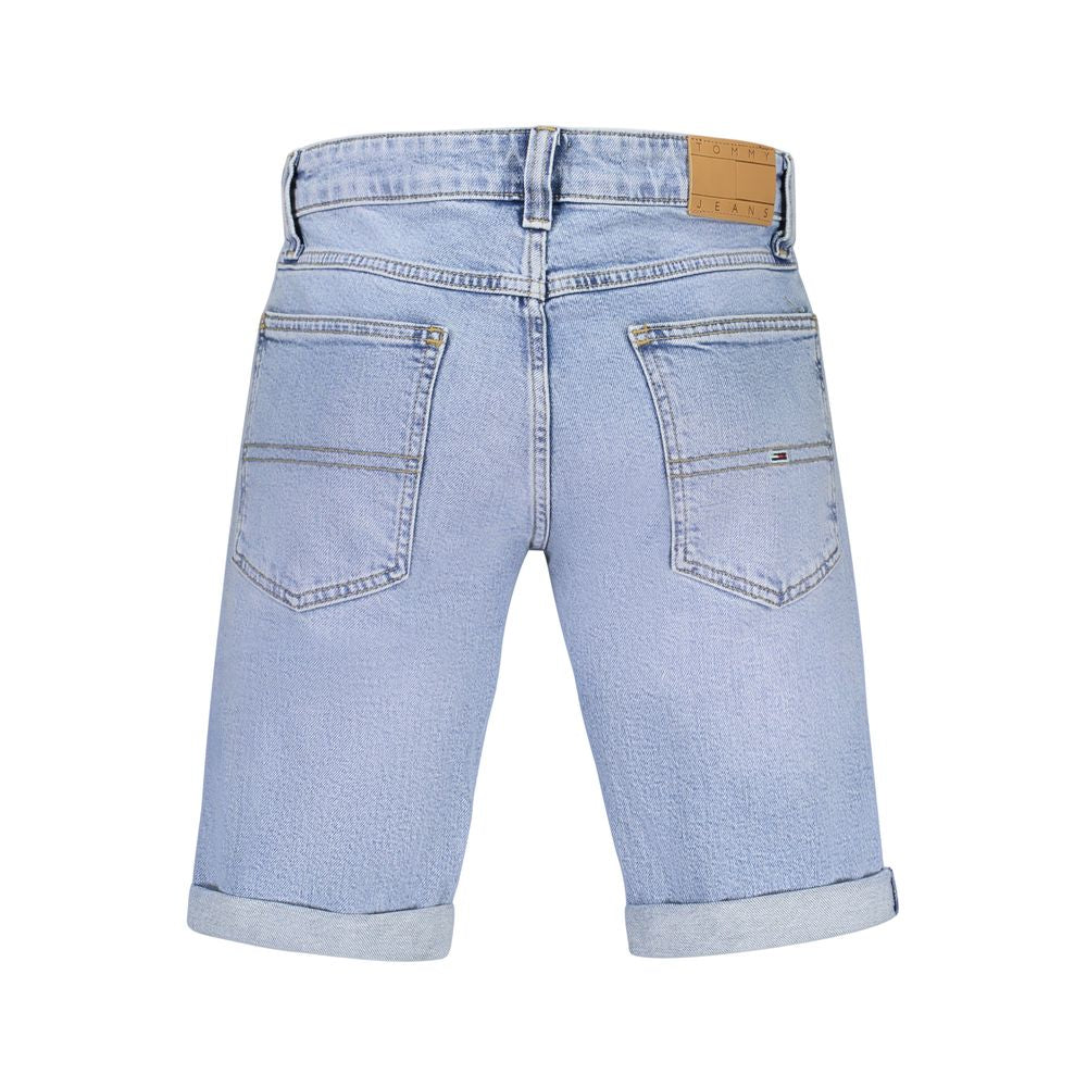Tommy Hilfiger Blue Cotton Short LUNESCAPE