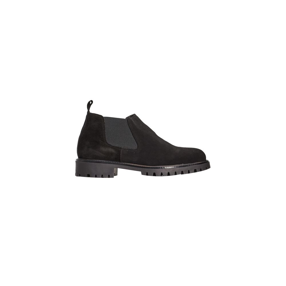 Roberto Pepe Luxury Black Calfskin Boot LUNESCAPE