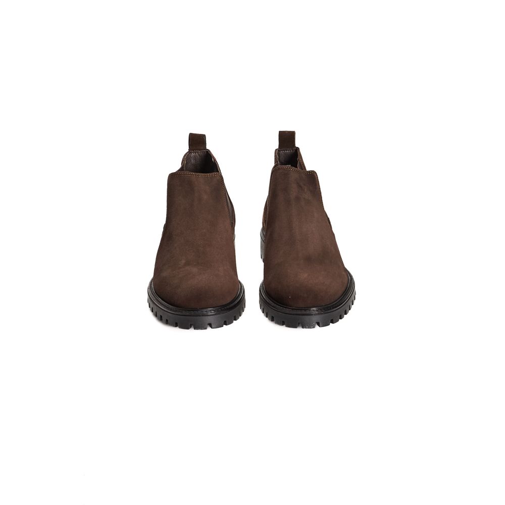 Roberto Pepe Luxury Brown Calfskin Boot LUNESCAPE