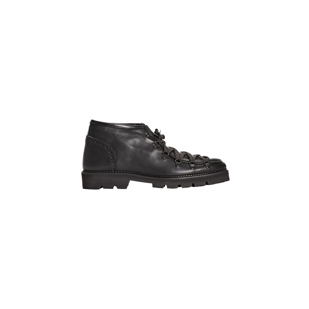 Roberto Pepe Luxury Black Calfskin Boot LUNESCAPE