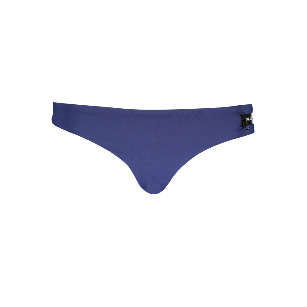 Karl Lagerfeld Blue Elastane Swimwear LUNESCAPE