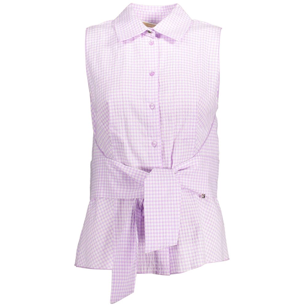 Kocca Pink Cotton Shirt LUNESCAPE