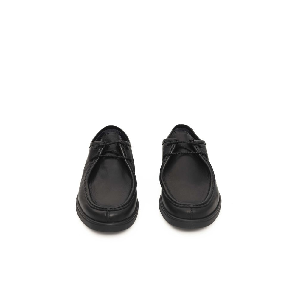 Cerruti 1881 Black Cowhide Shoe LUNESCAPE