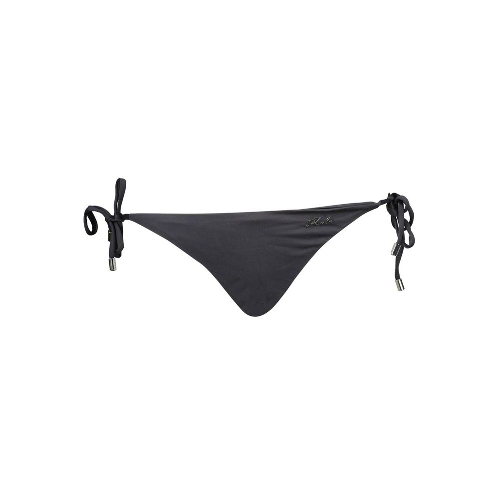 Karl Lagerfeld Black Elastane Swimwear LUNESCAPE