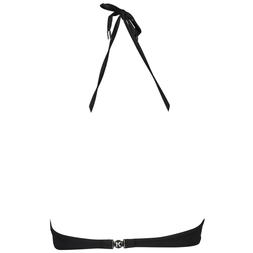 Karl Lagerfeld Black Elastane Swimwear LUNESCAPE