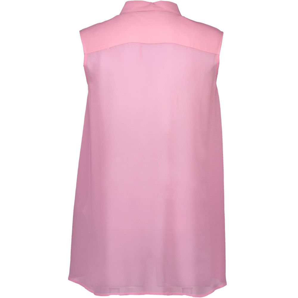 Love Moschino Pink Viscose Shirt LUNESCAPE