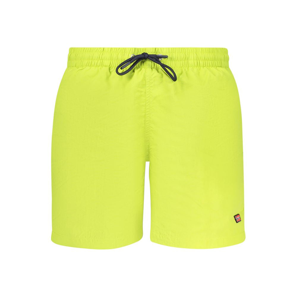 Norway 1963 Verde Poliammide Men Swim Boxer