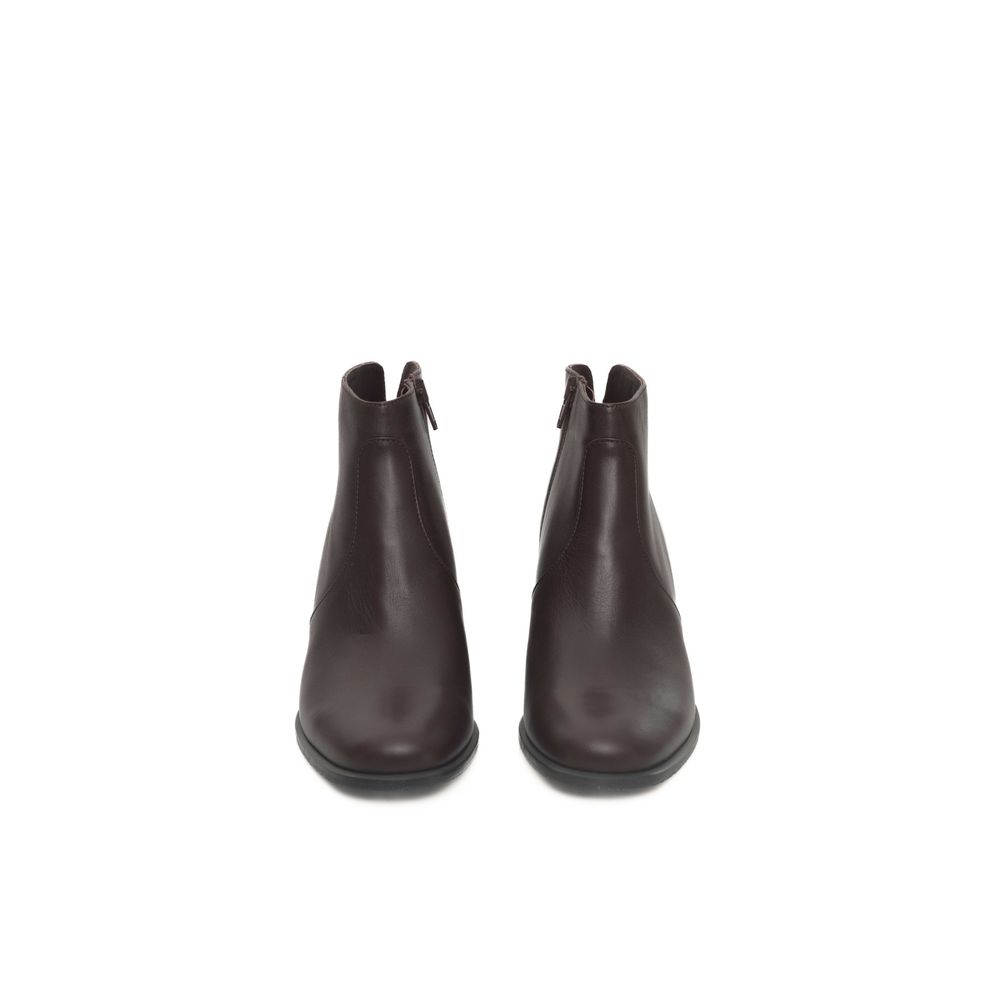 Cerruti 1881 Burgundy Cowhide Women Boot LUNESCAPE