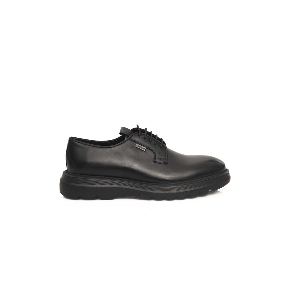 Cerruti 1881 Black Calfskin Shoe LUNESCAPE